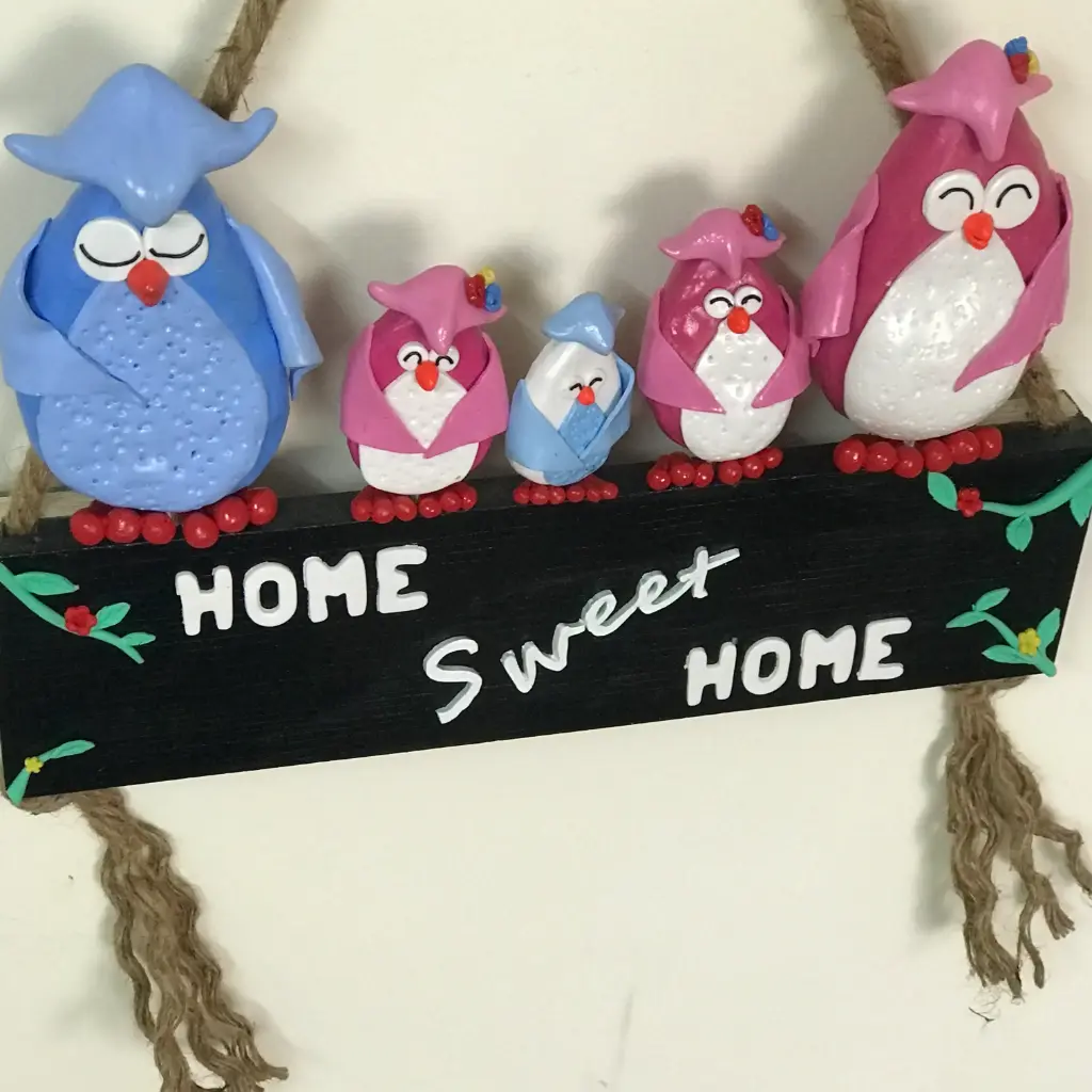 Custom Home Entrance Sign Board - Home Sweet Home