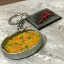 Customized Polymer clay Keychain - Kunafe Style